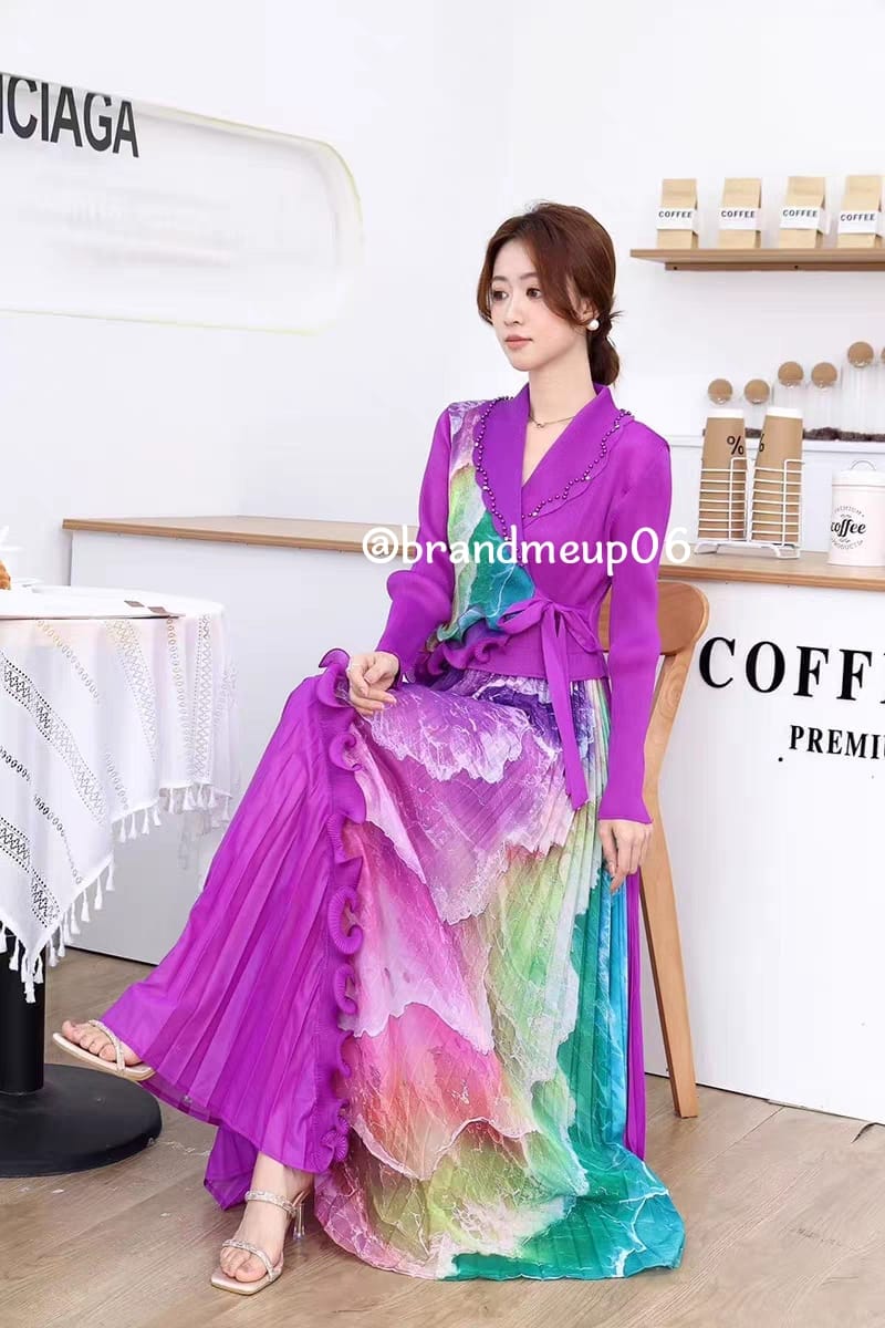 Magic Fabric Print Med Dress (PRM-661)