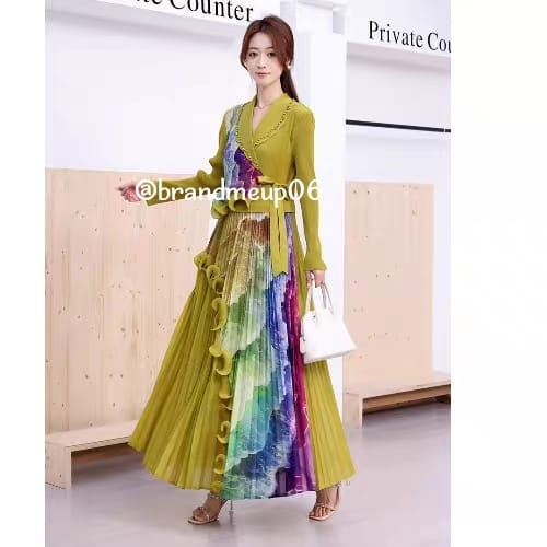 Magic Fabric Print Med Dress (PRM-661)