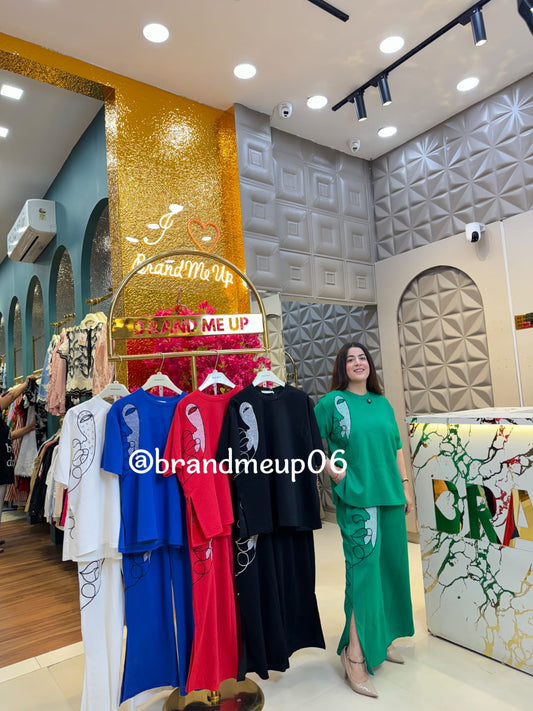 Imported Stretchable Cord With Rhinestones (PRM-464)