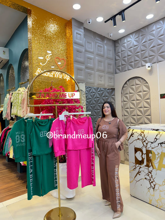 Imported Stretchable Cord With Rhinestone (PRM-466) 3Pcs Set