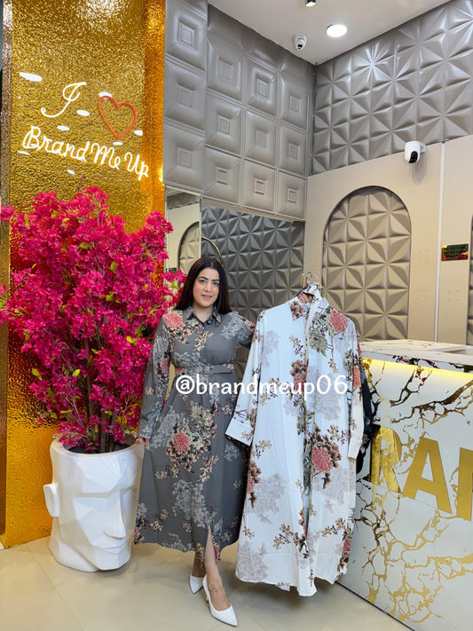 Printed Maxi Dress (DRESS-319)