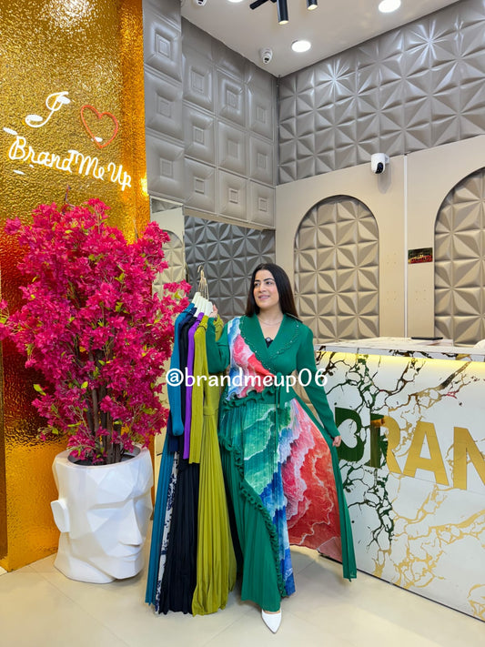 Magic Fabric Print Med Dress (PRM-661)