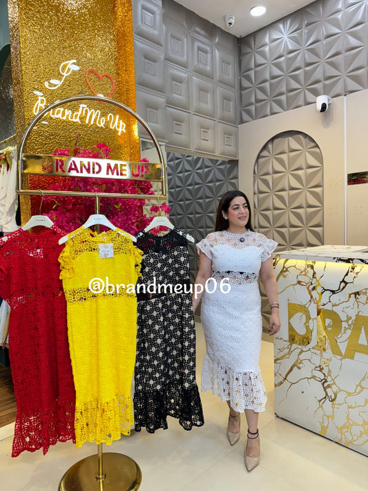 Lace Dress With Inner (PRM-472)