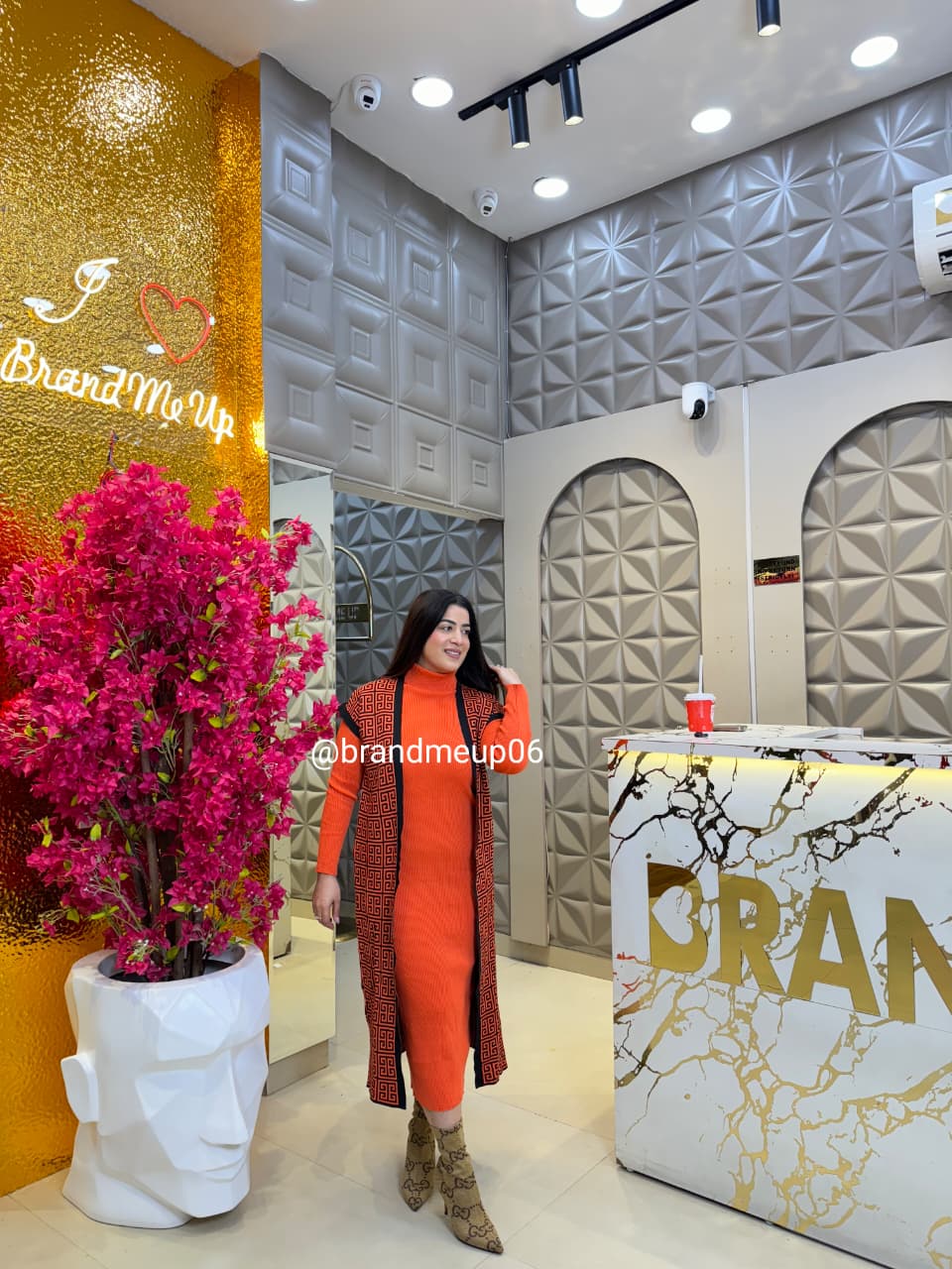 Woolen Dress With Shrug (IMP-215)