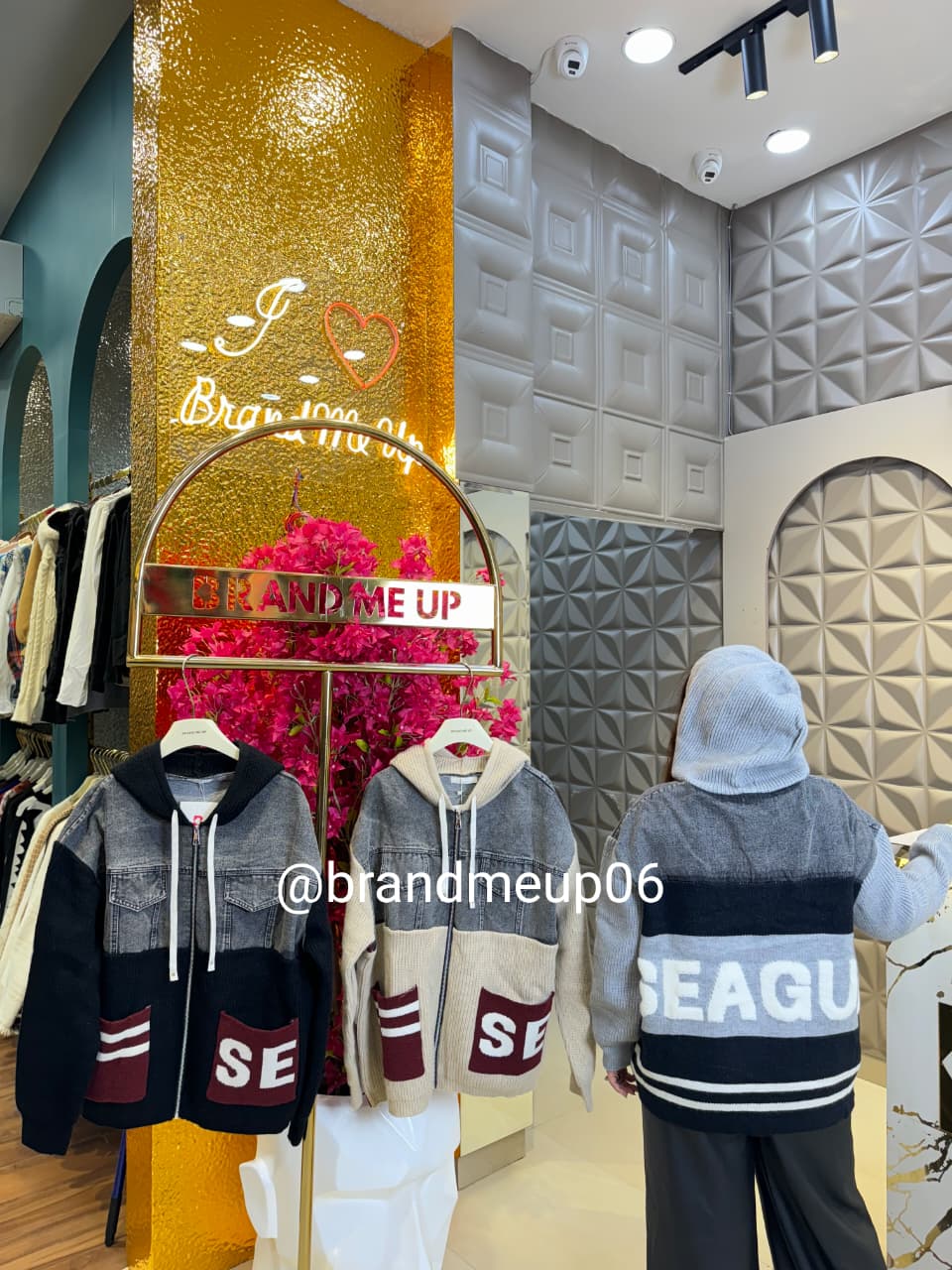 DESIGNER CARDIGAN WITH HOODIE (IMP-558)