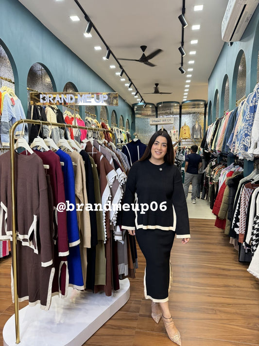 KNITTED TOP & SKIRT SET (IMP-531)