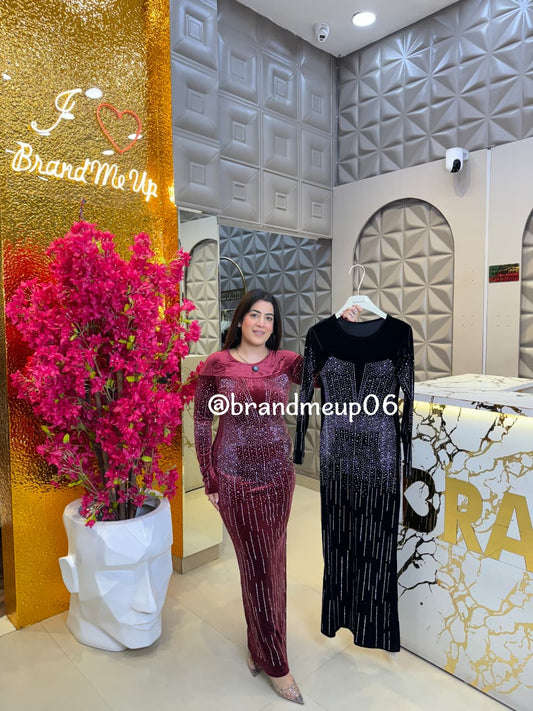 Velvet Long Dress (VELVET-7) (Copy)