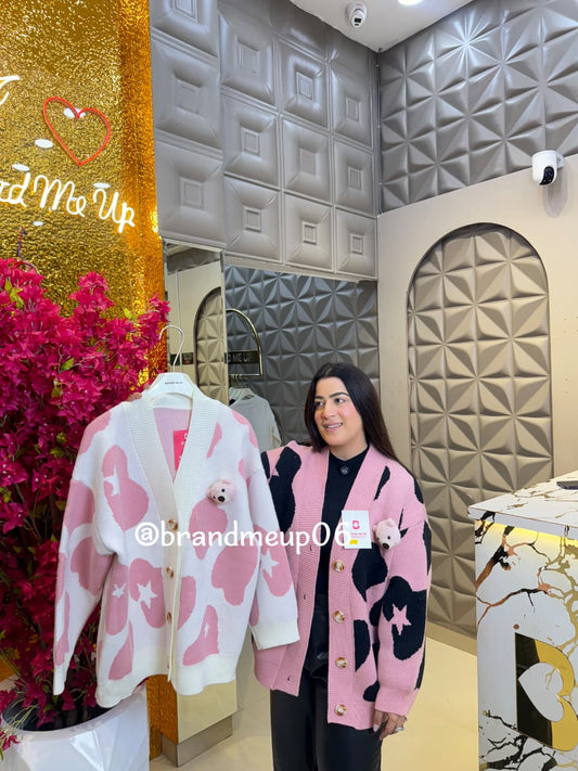 Cute Teddy woolen cardigan (IMP-361)