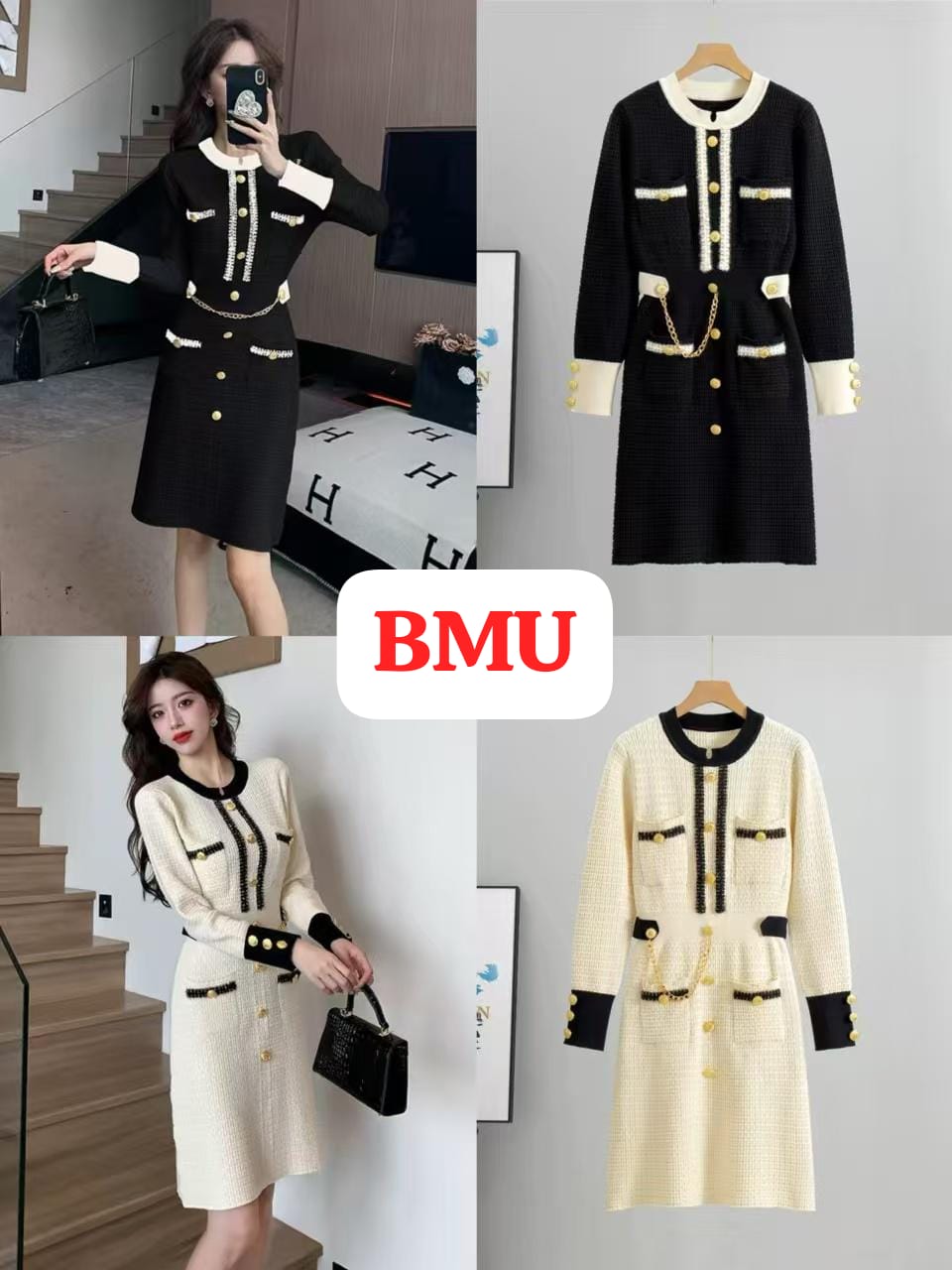 Woolen Dress With Chain (IMP-202)