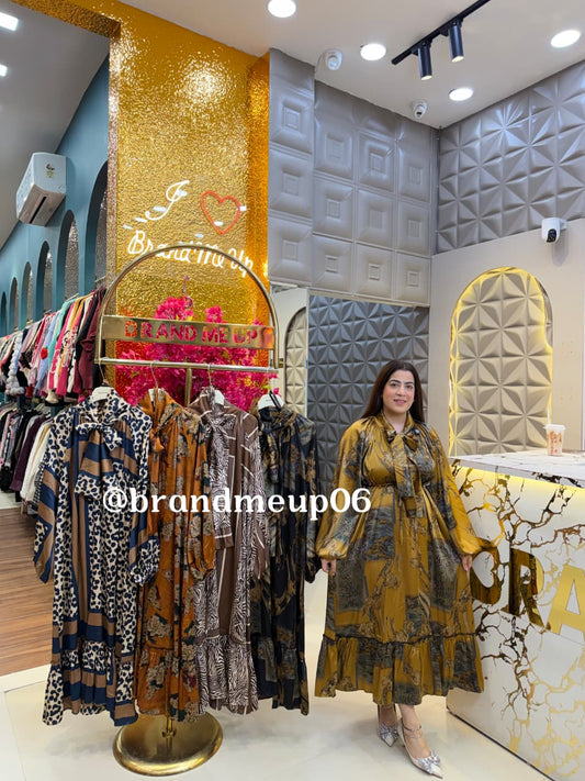 FLOWY MAXI DRESS (PRM-795)