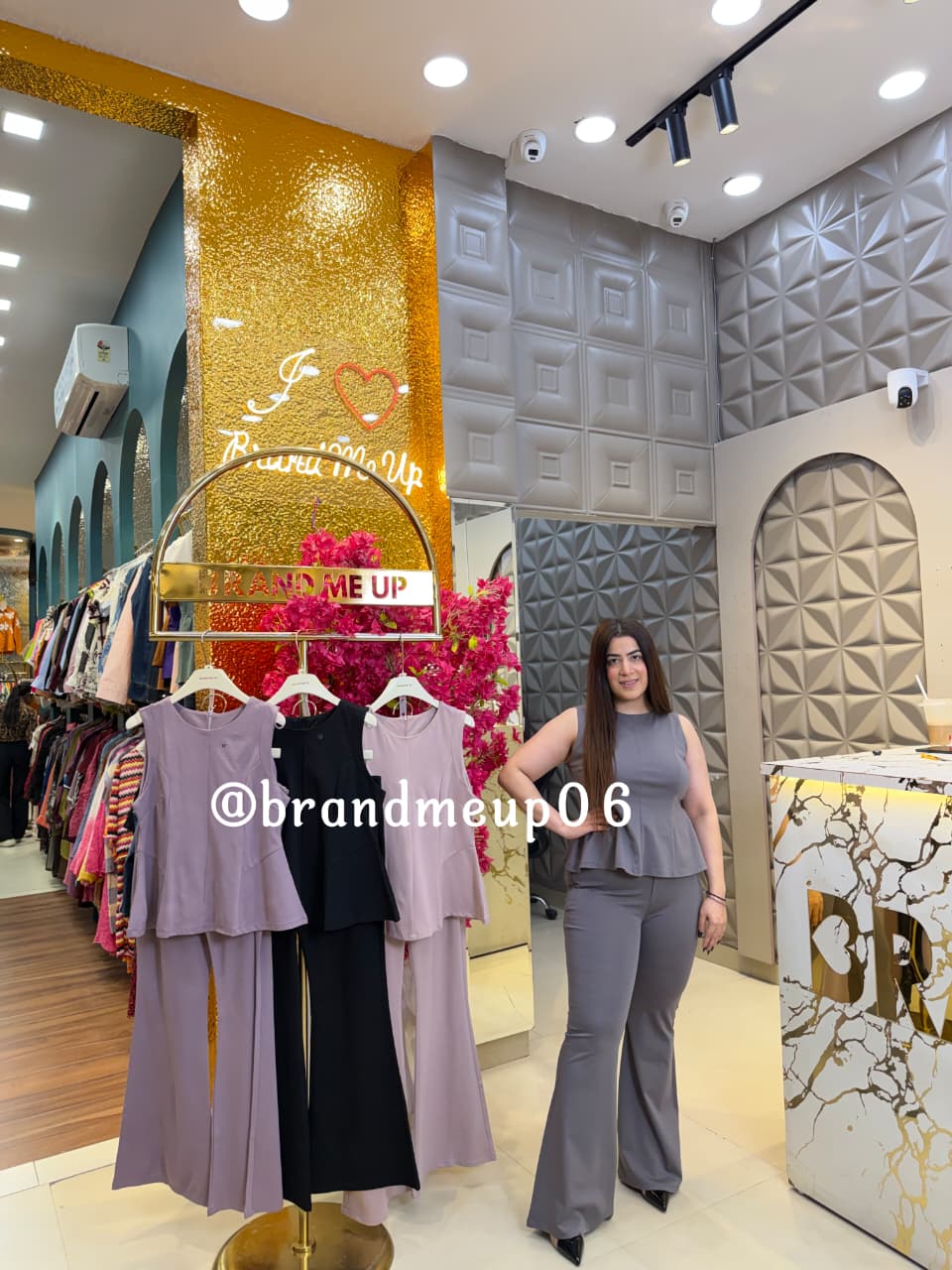 Peplum Top With Pant (PRM-856)