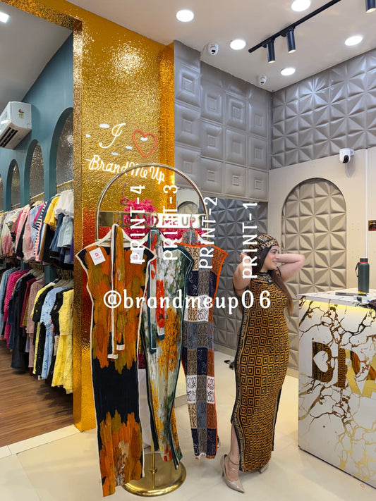 ‘VIRAL’ MAGIC DRESS WITH SCARF (SKU-33)