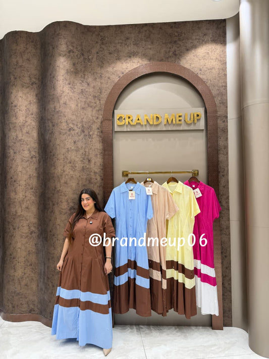 ‘OBMBRE’ COTTON MAXI DRESS (SKU-280)