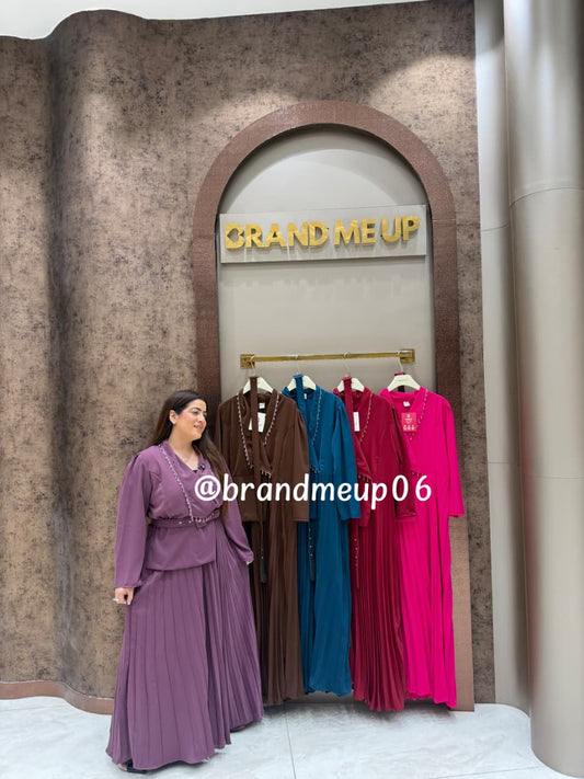 ‘BRUNCH’ FRILL DRESS WITH BELT (SKU-221)