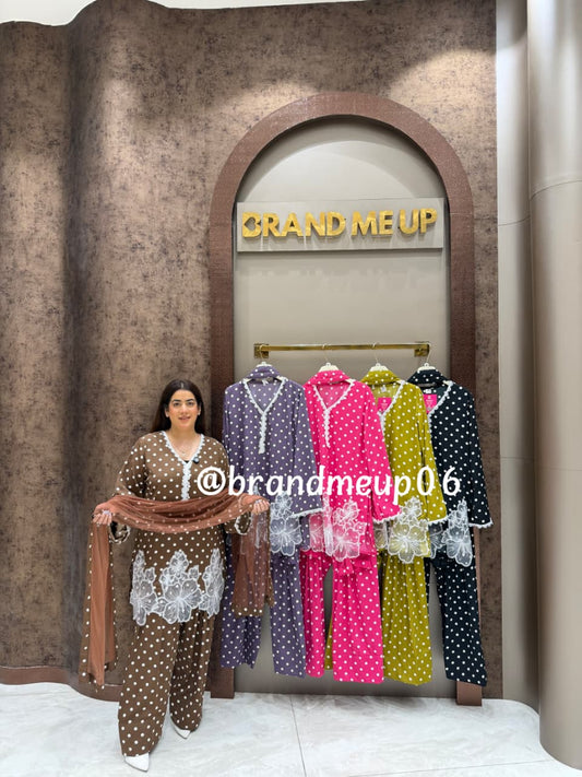 POLKA FARZI 3PCS SET (BR-51)