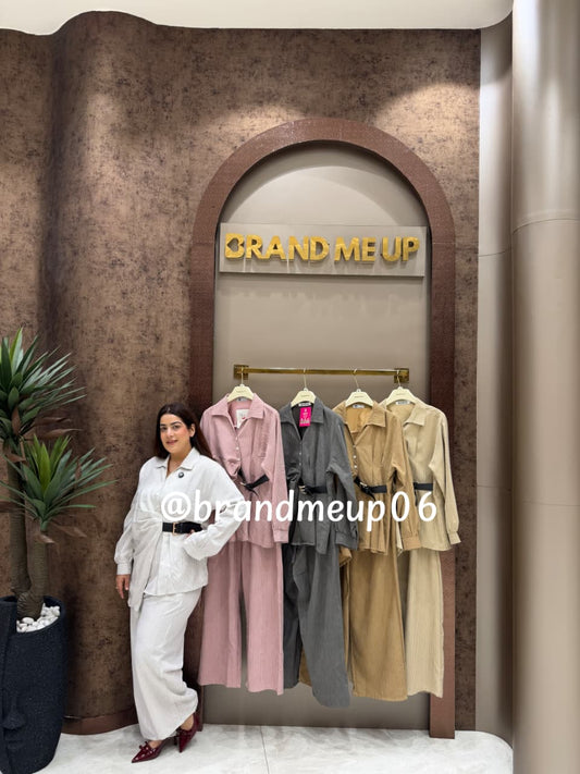 'KAIRA' 2PCS STRIPE PREWINTER CORD (SKU-322)
