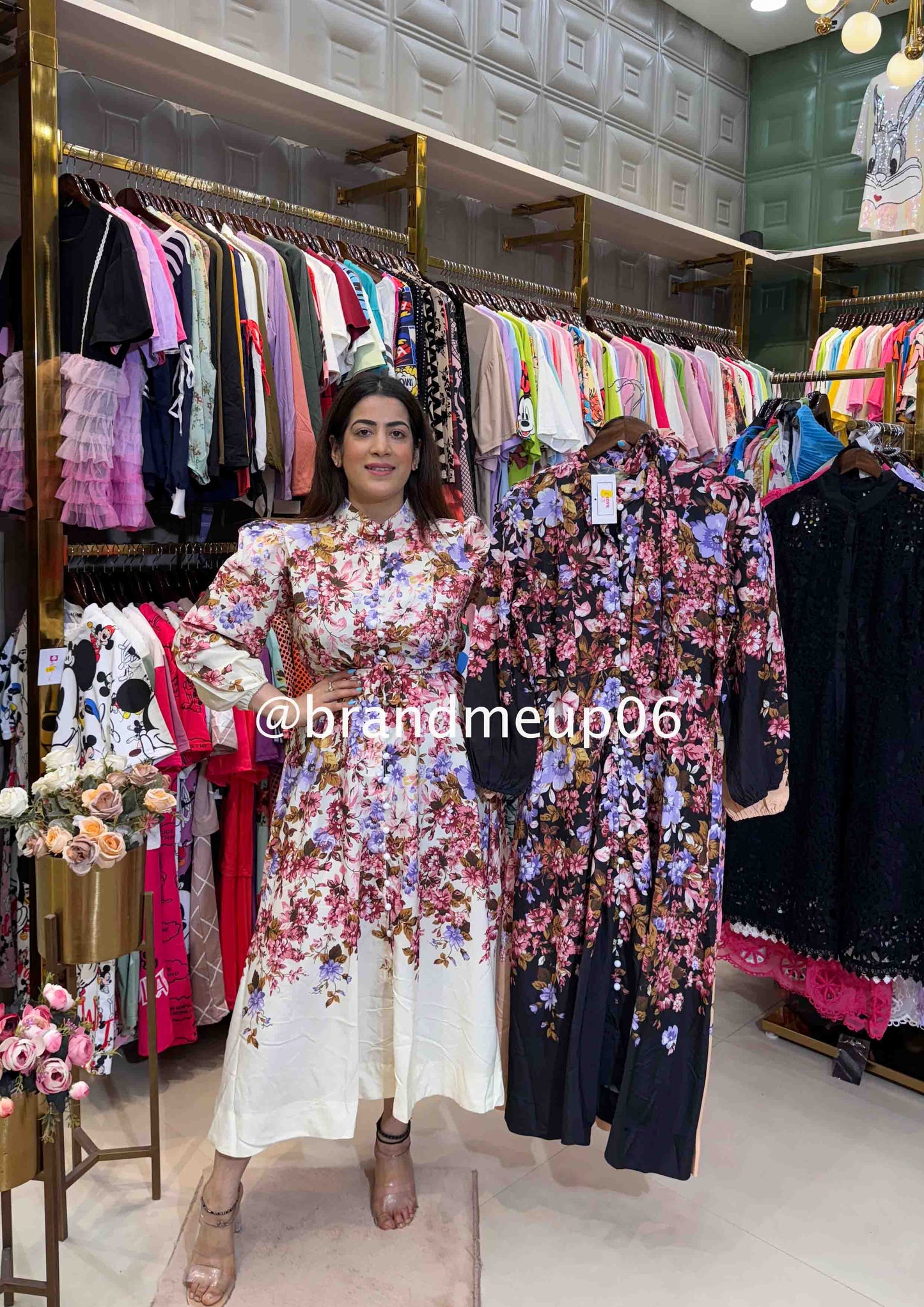 Floral Maxi Dress (DRESS-245)