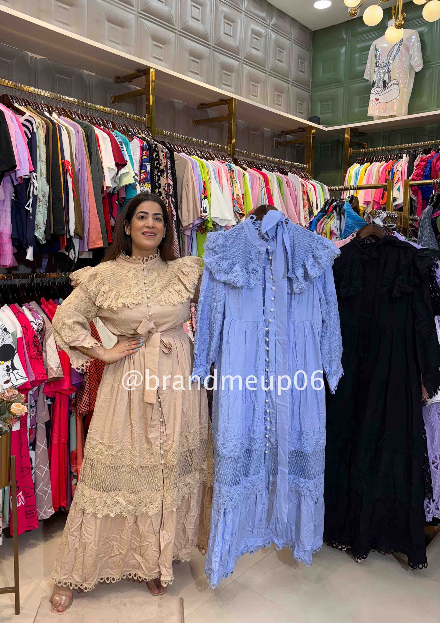 Imported Cotton Maxi Dress (PRM-4)