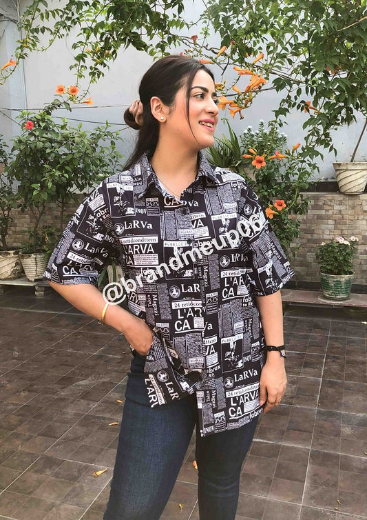 News Paper shirt (SHIRT-70)