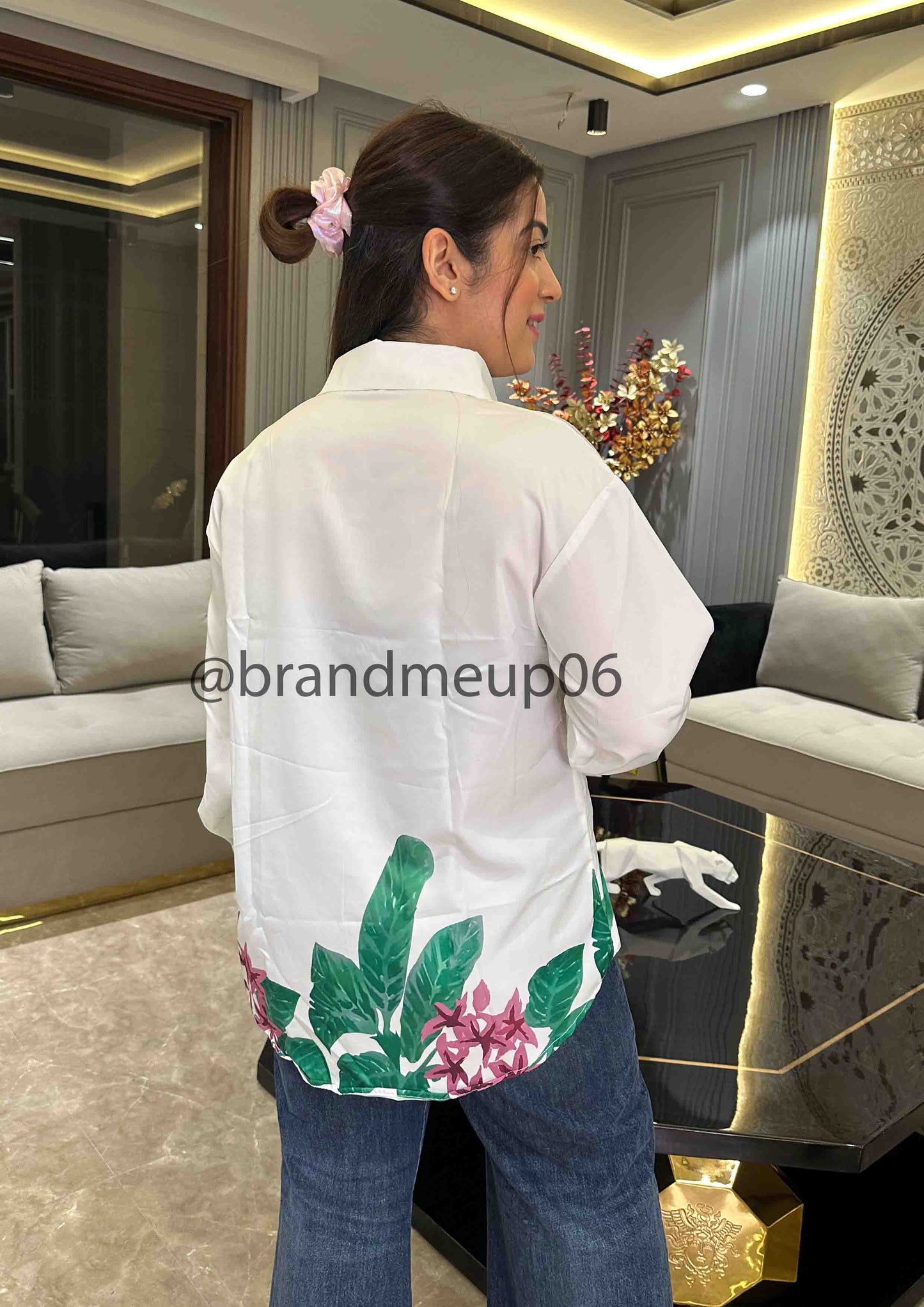 Parrot Printed Shirt (SHIRT-75)