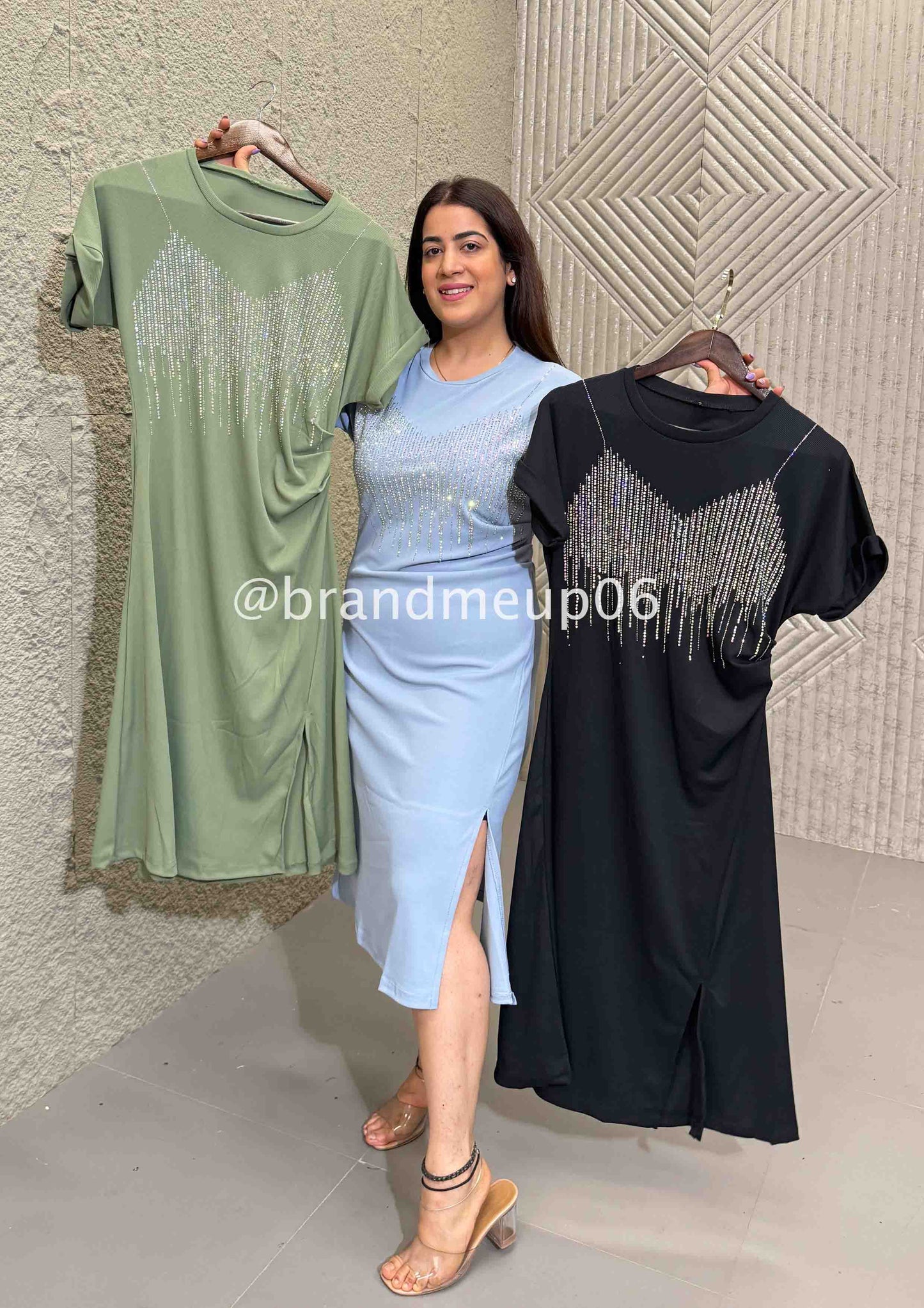 Imported Shimmer Dress (DRESS-258)