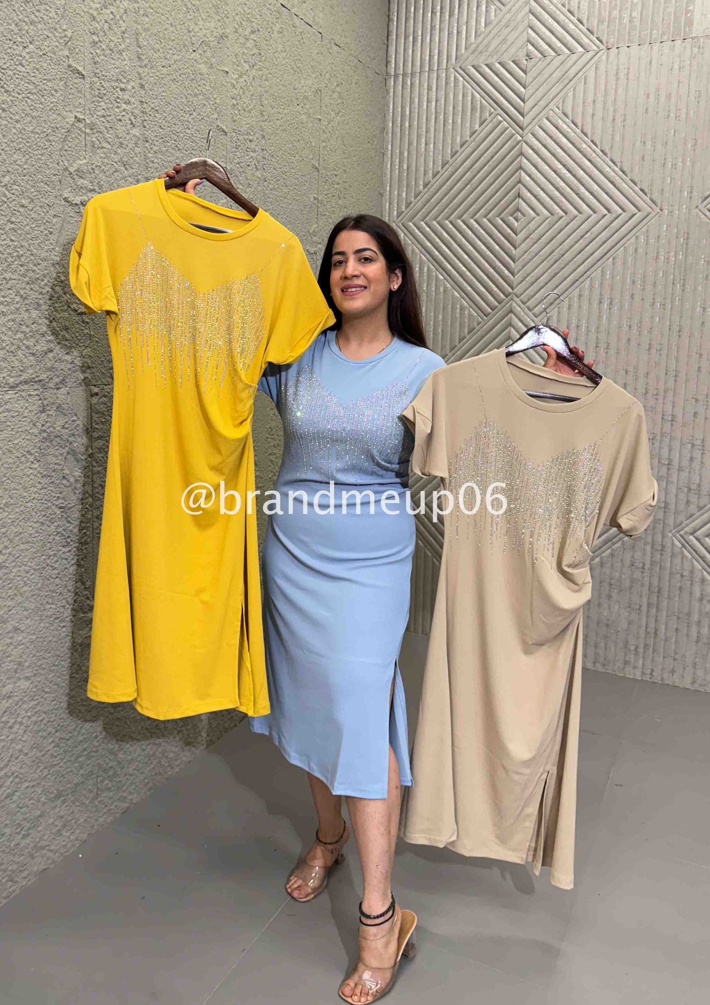 Imported Shimmer Dress (DRESS-258)