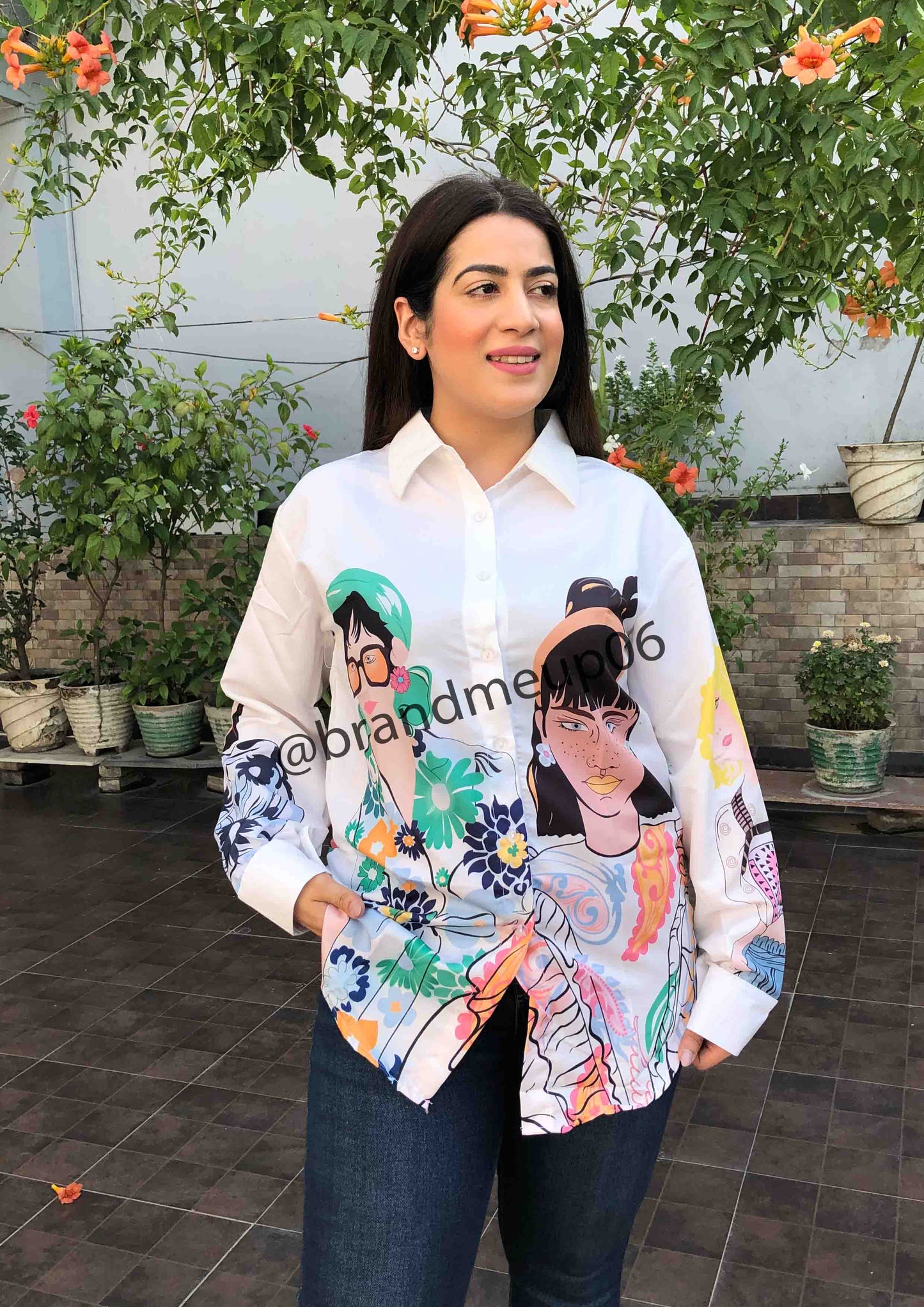 Cartoon Printed shirt