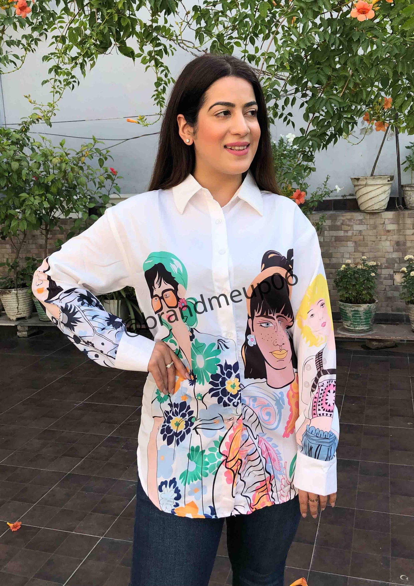 Cartoon Printed shirt