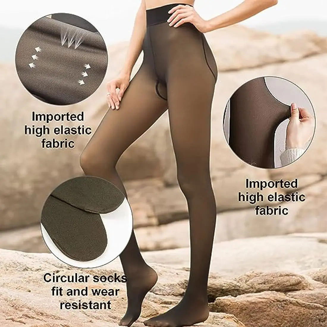 Translucent Fleece Leggings