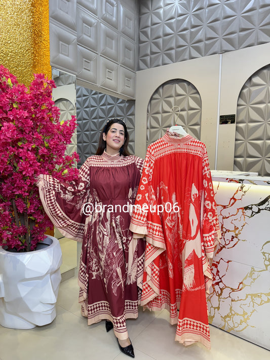 Kaftan Style Dress (PRM-272)