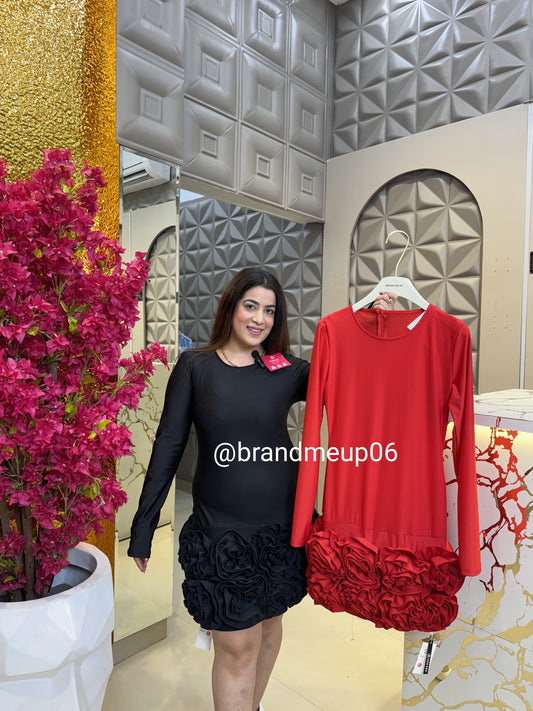 Designer Flower Dress (PRM-276)