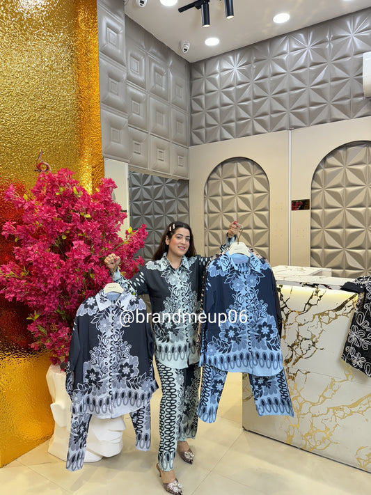 Imported Printed Cord (SET397)