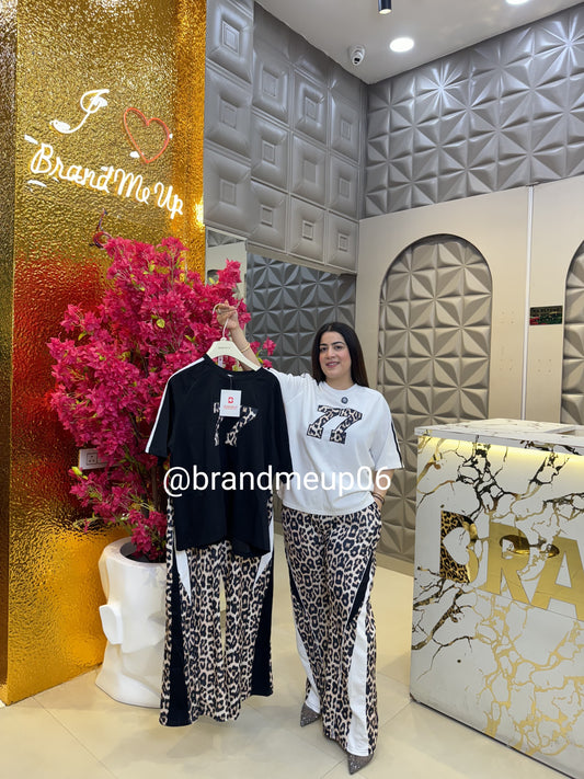 77 Cheetah Print Stretchable Cord (PRM-498)