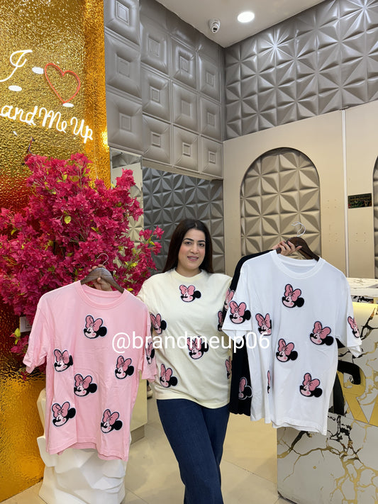 Cute Cotton T-Shirt (TEE-157) MIMI PATCH