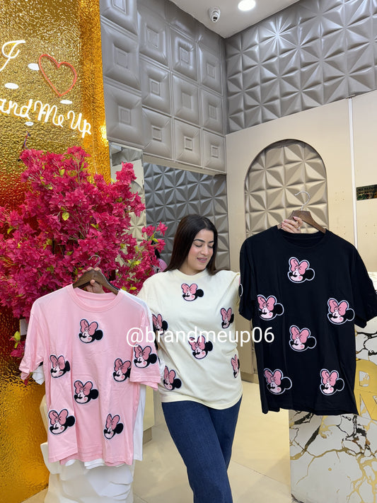 Cute Cotton T-Shirt (TEE-157) MIMI PATCH