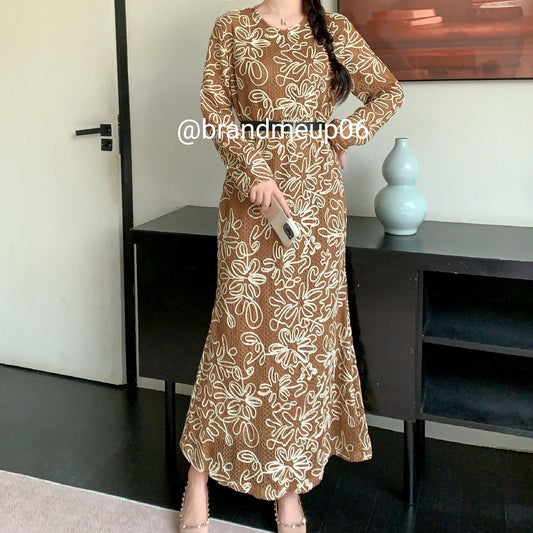Crotia Dress With Belt (PRM-513)