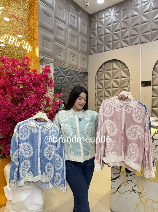 Embroidery Shirt Ambi (PRM-443)