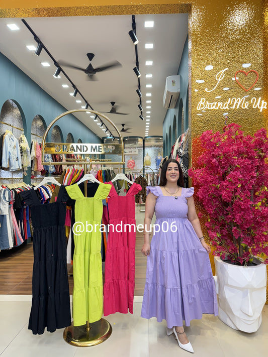 Cotton Frill Dress (DRESS-322)