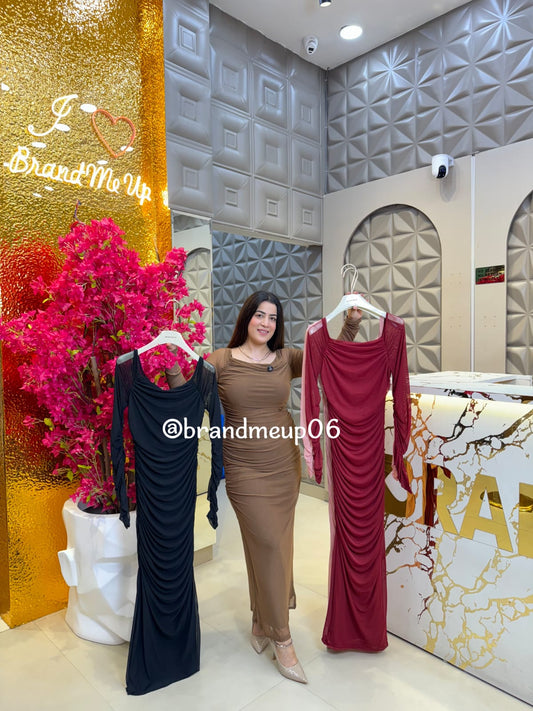 Powernet Plain Dress (DRESS-326)