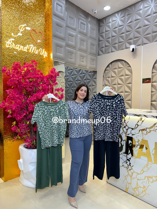 Summer Knit Printed Cord (PRM-689)