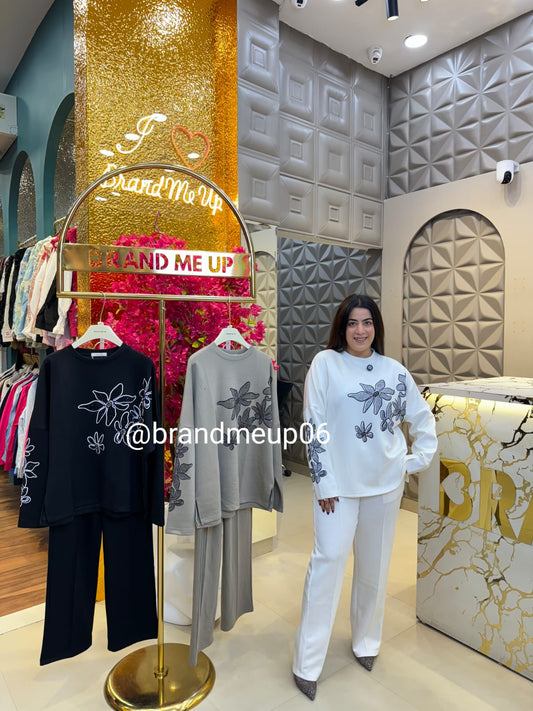 PREWINTER DESIGNER CORD SET (PRM-730) SPARKLE FLOWER DESIGN