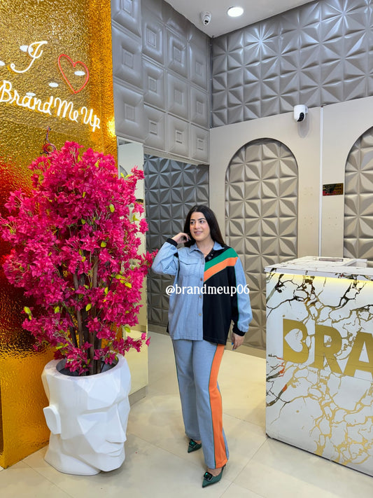 CLASSIC DENIM COLOR BLOCK CORD (PRM-749)