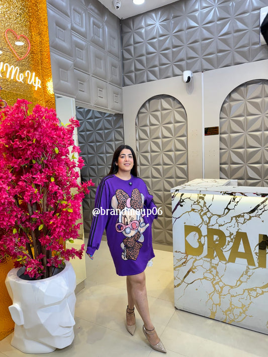 CUTE CARTOON DRESS WITH POCKETS (PRM-751)