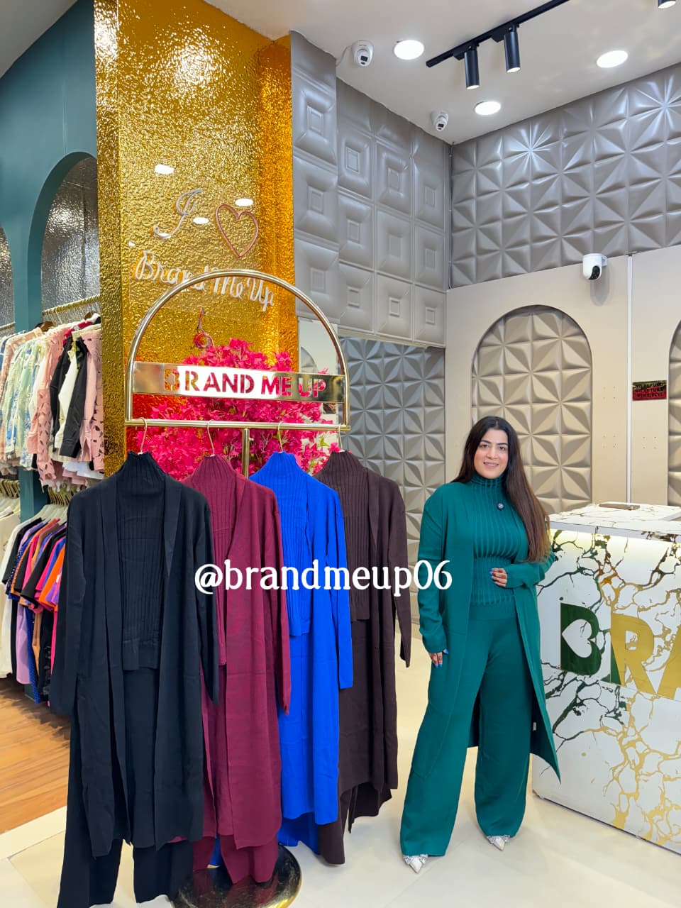 WOOLEN 3PCS LONG SHRUG CORD (IMP-500)