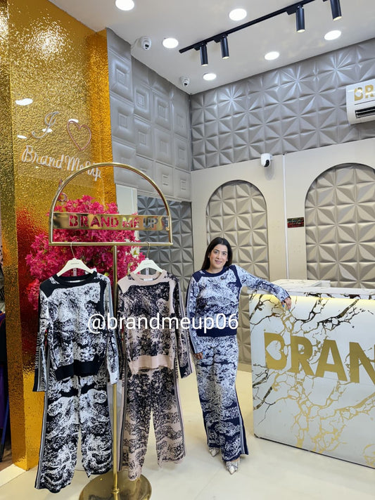 WOOLEN JUNGLO CORD SET (IMP-516)