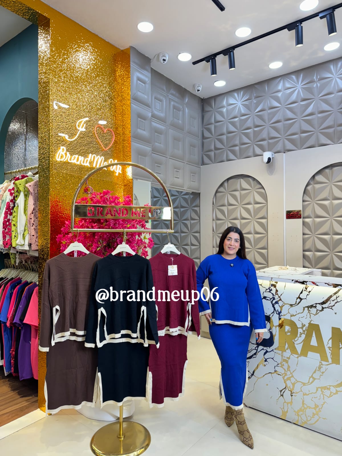 KNITTED TOP & SKIRT SET (IMP-531)