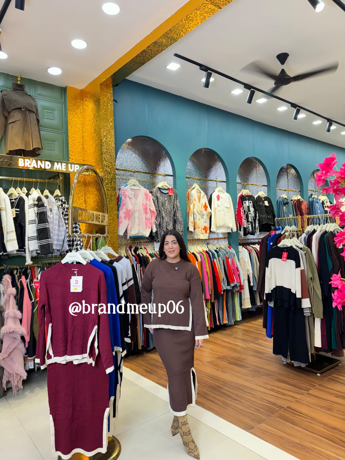 KNITTED TOP & SKIRT SET (IMP-531)