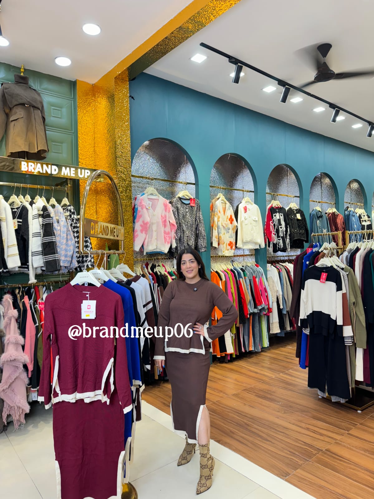 KNITTED TOP & SKIRT SET (IMP-531)