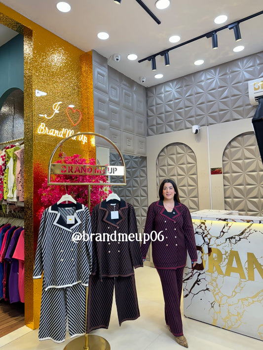 WOOLEN LONG DRESS FACE DESIGN (IMP-534)