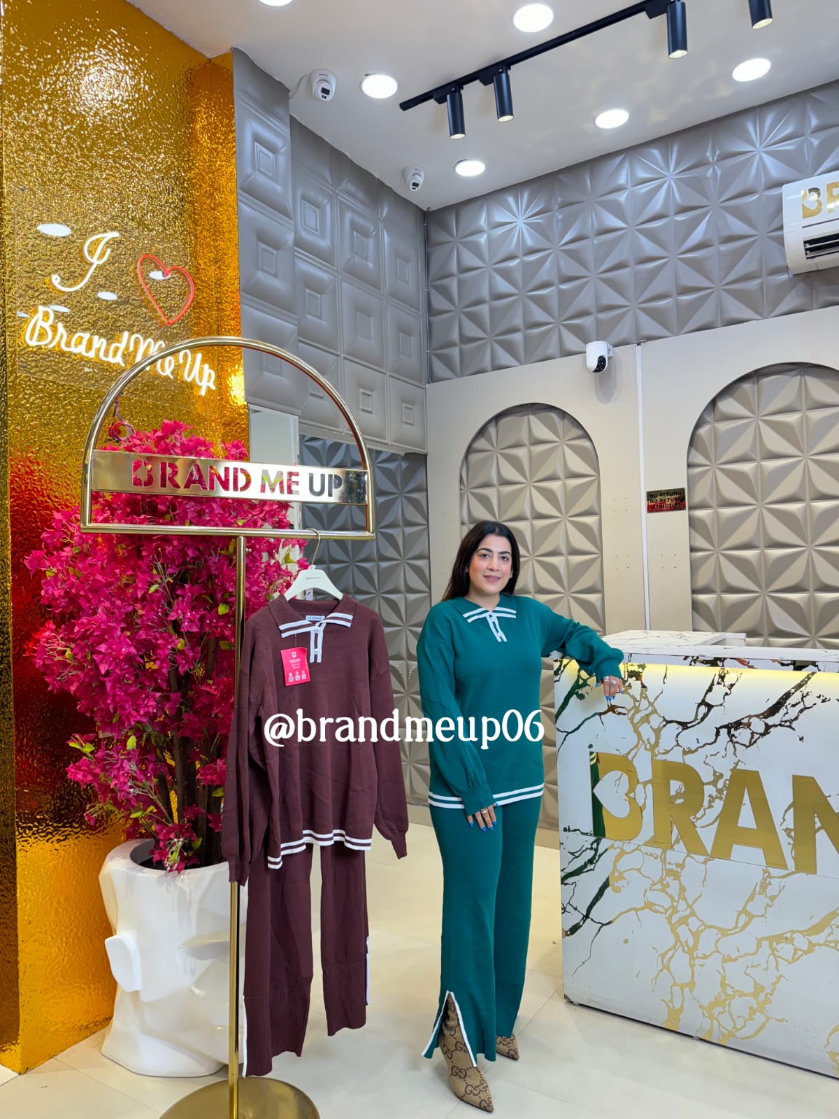 WOOLEN SIDE SLIT COR SET (IMP-435)